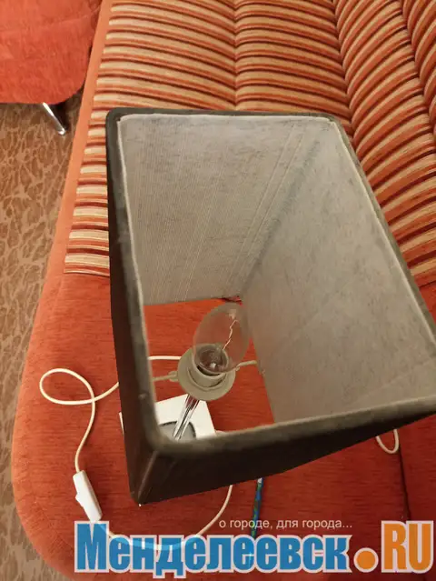 Лампа-торшер настольная