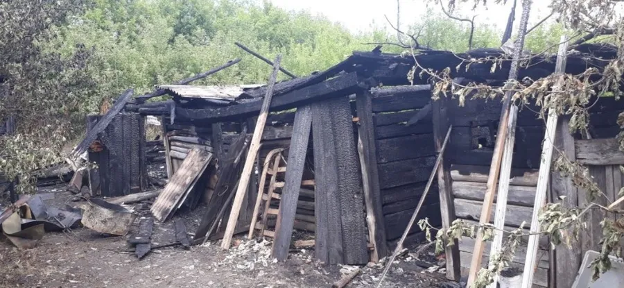 Опять горят сараи