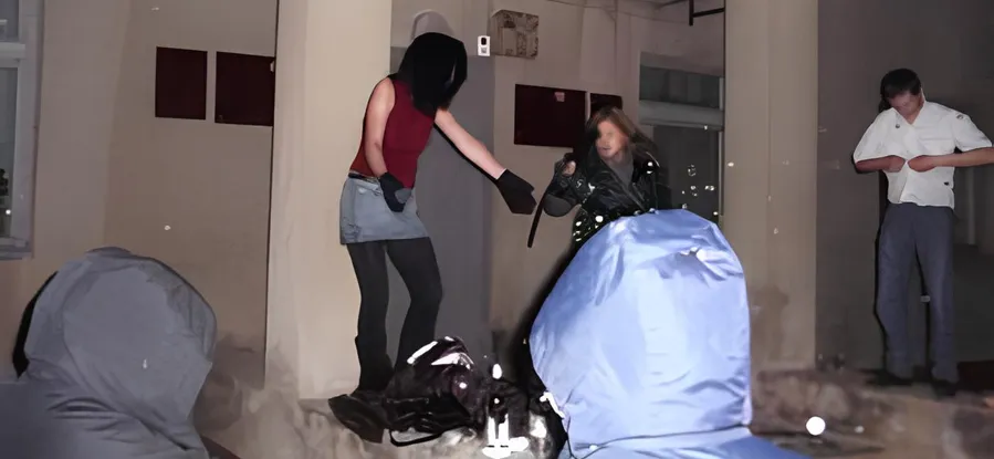 Новогодний стриптиз