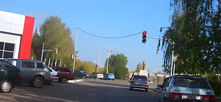 Улица Октябрьская открыта для автомобильного движения