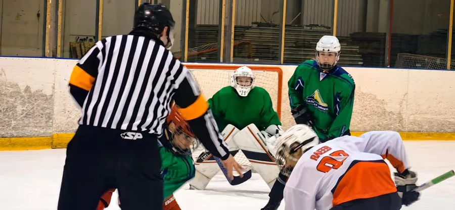 Соревнования по хоккею среди мужских команд