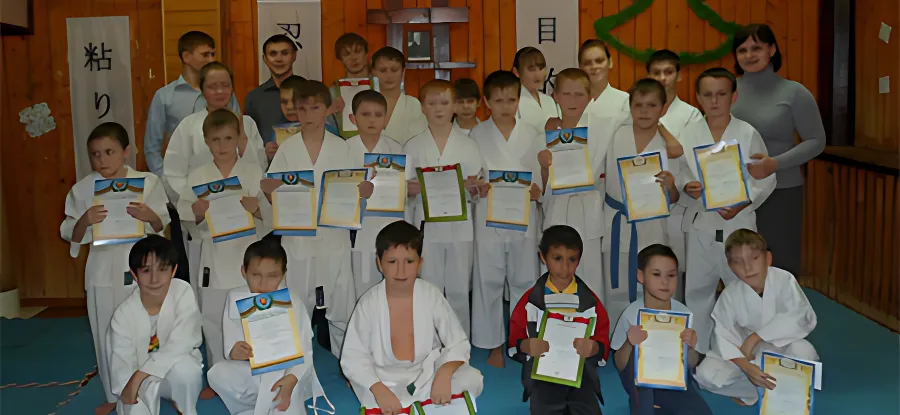 Соревнования по каратэ на приз Деда Мороза