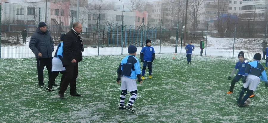 На территории школы №3 состоялось открытие спортивной площадки