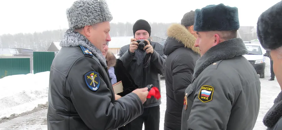 Полицейские села Ижевка отпраздновали новоселье