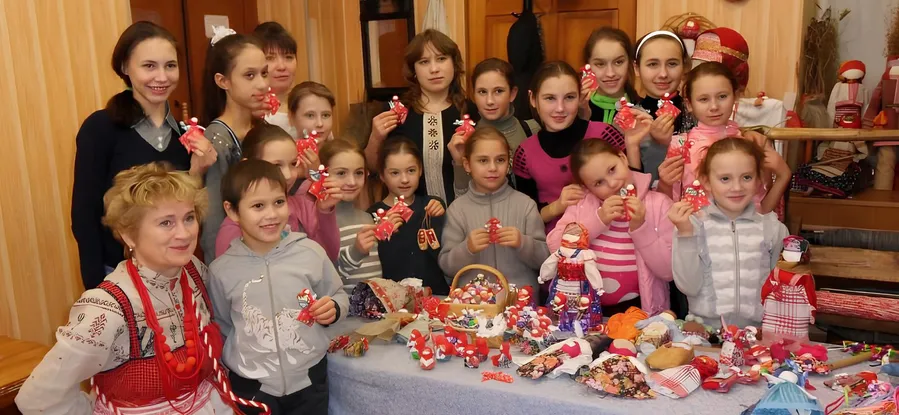 Коллектив «Очарование» в гостях у Деда Морза