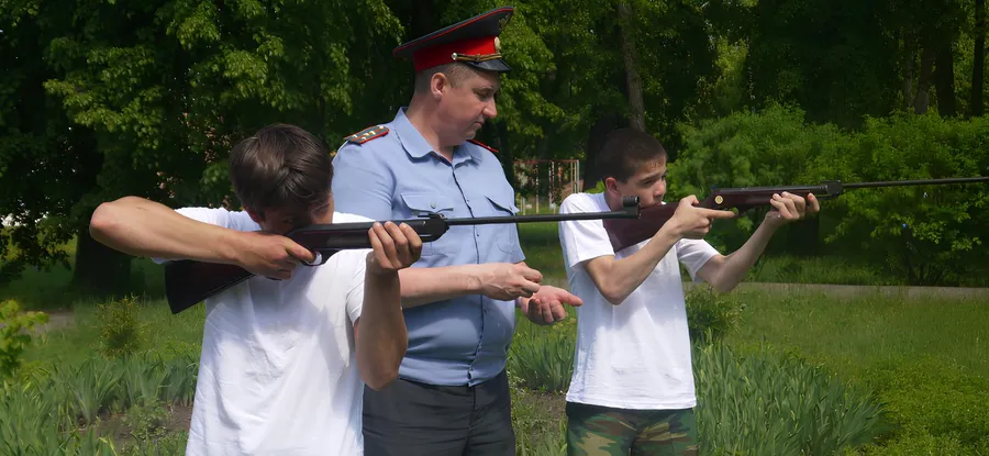 "Юные патриоты" из Менделеевска достойно выступили на состязаниях