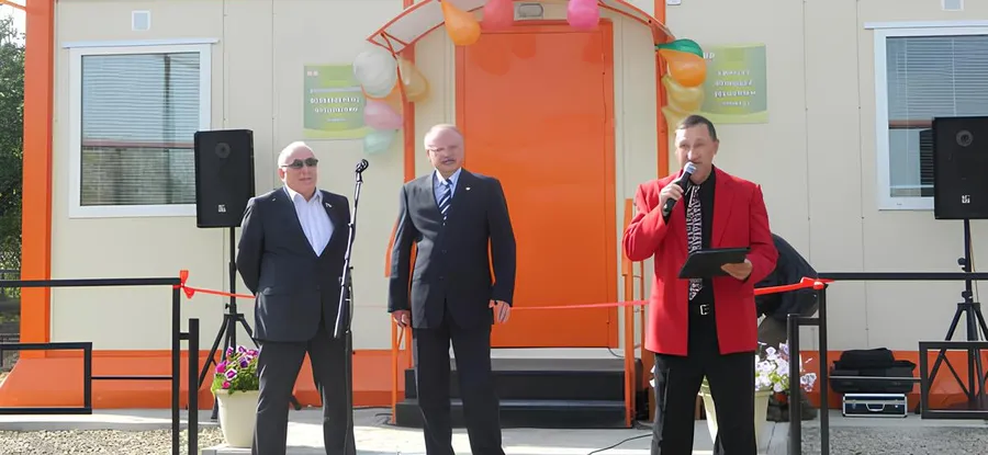 Двойной праздник в селе Брюшли