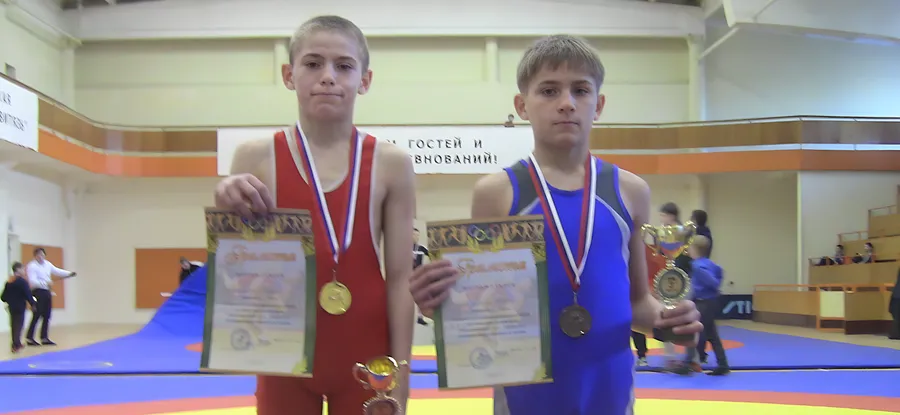 Призовые места на турнире по греко-римской борьбе