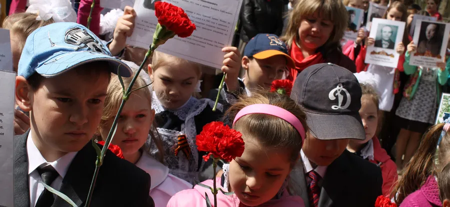 Бессмертный полк в Менделеевске