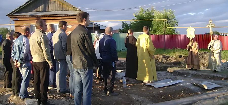 В селе Сетяково начато строительство храма