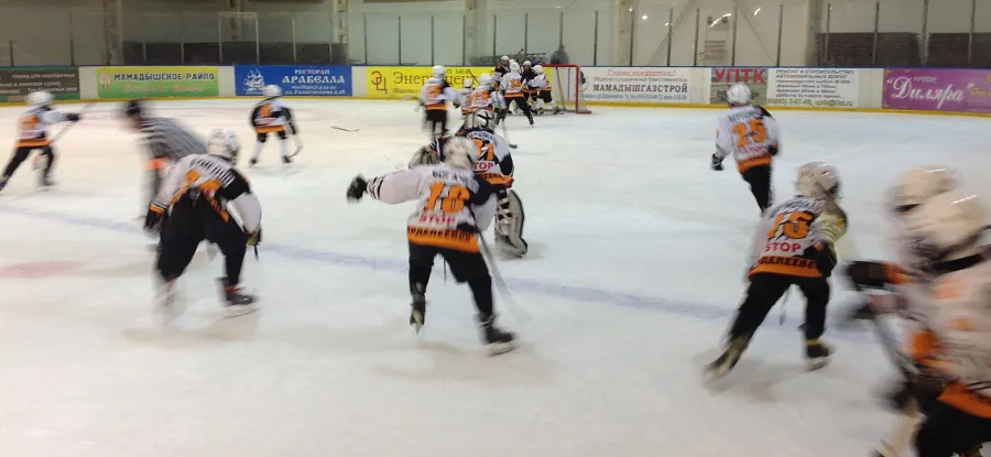 Юные хоккеисты - в отличной форме!