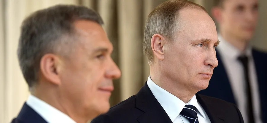 Владимир Путин торжественно запустил работу новго завода "Аммоний" в Менделеевске