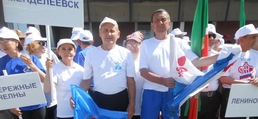 Наши пенсионеры на пьедестале почёта!