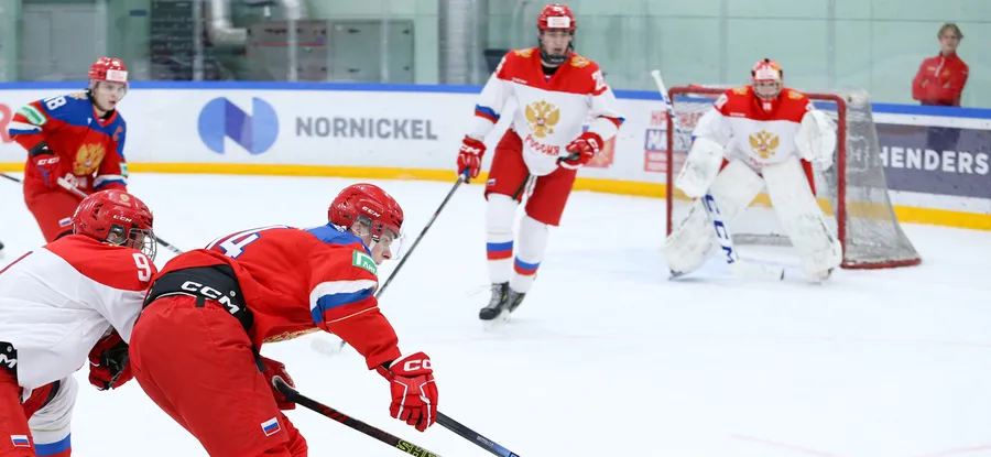 Товарищеский матч по хоккею