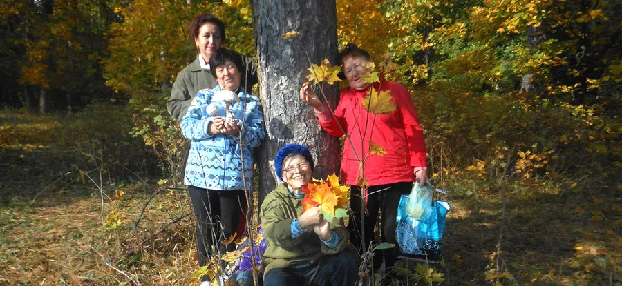 Кокшан принимает гостей от Союза пенсионеров