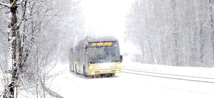 Остановлены междугородние рейсы из-за погодных условий
