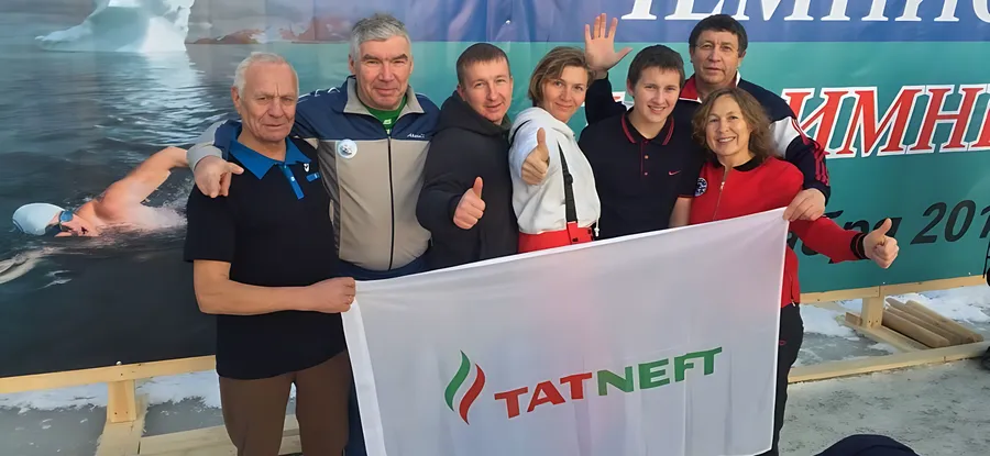 Менделеевским "моржам" - морозы не страшны!