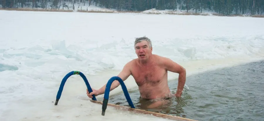 Рождественские заплывы в Можге