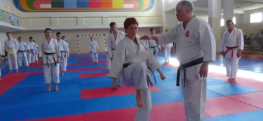 Мастер-класс по каратэдо от чемпионов