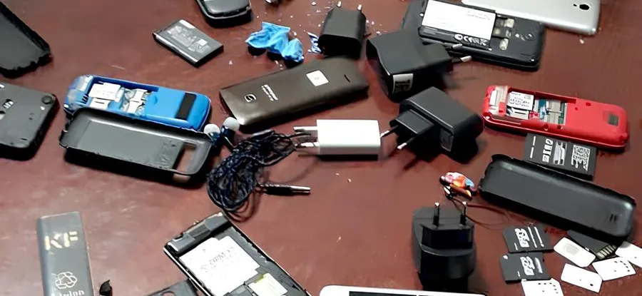 Предотвращена передача мобильных телефонов в ИК-10 г. Менделеевска