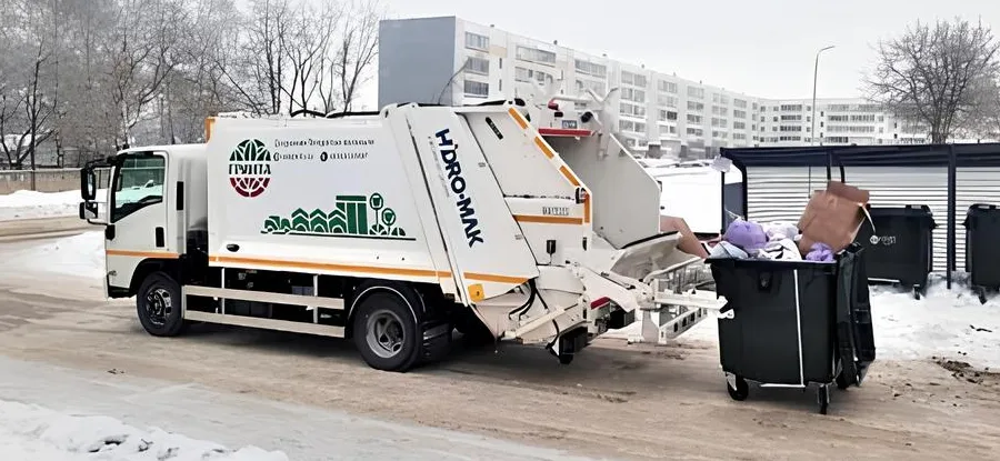 На новогодние праздники усилен контроль за вывозом ТКО
