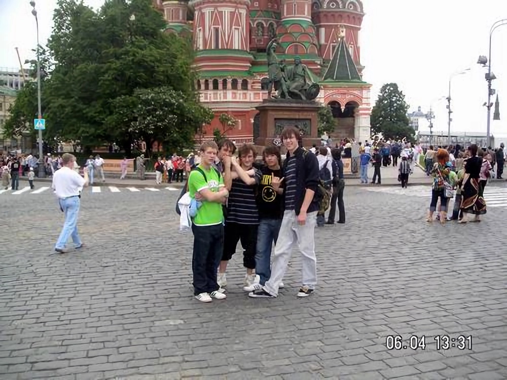 Action CREW на красной площади