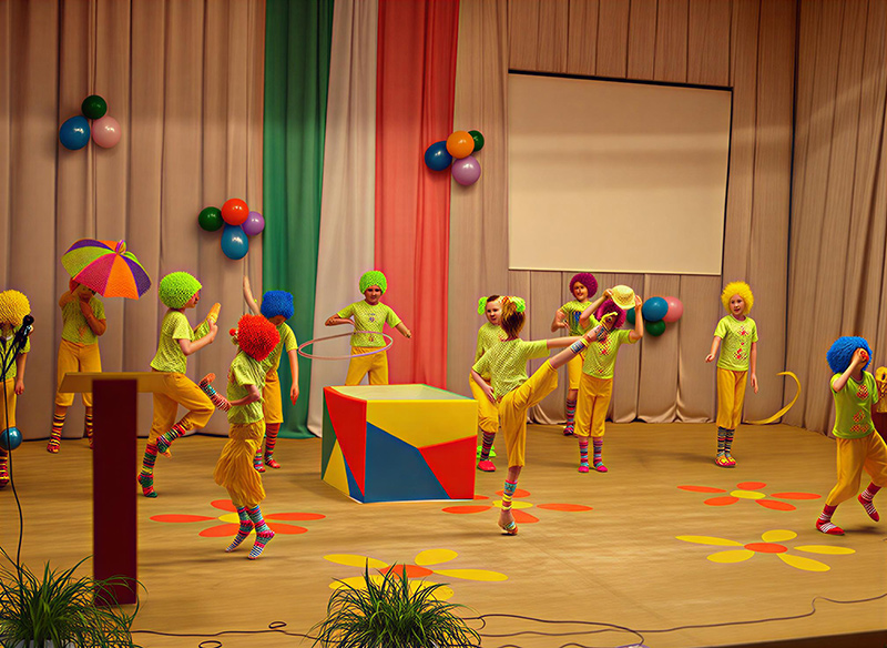 Веселые выступления на конкурсе Учитель года