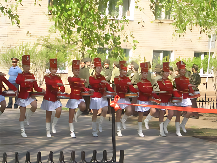 Открытие Аллеи Героев в Менделеевске