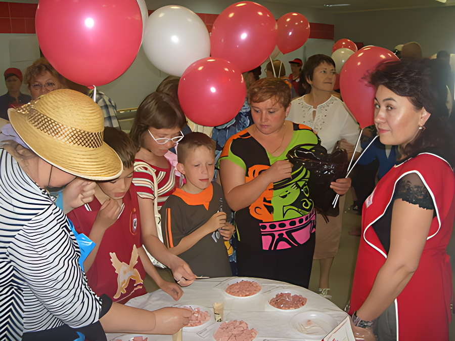 Дегустация в магазине "Народный"