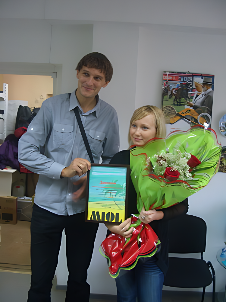 3-е место и цветы от турфирмы "Анталис Тур"