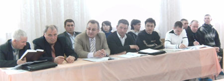 Участники конкурса "Самый умный директор Менделеевского района"