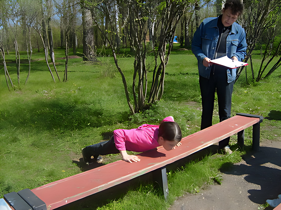 Отжимание - в программе соревнований