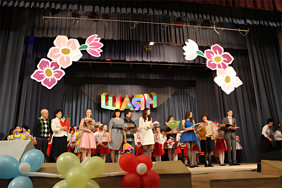 Награждение выпускников Шаяна