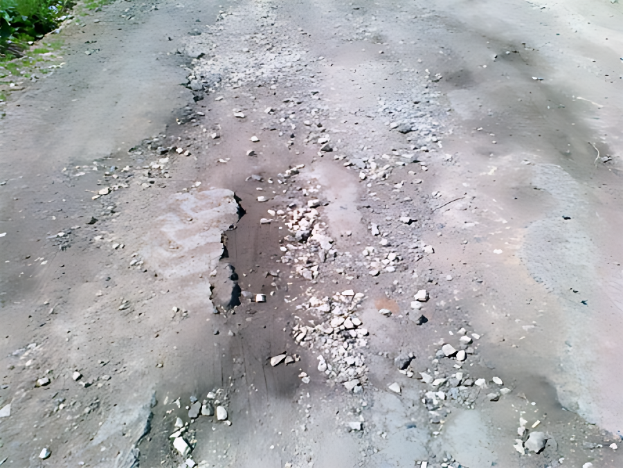 Менделеевск. Ужасные дороги в сады-огороды