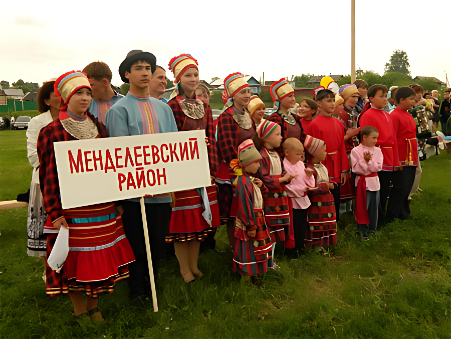 Менделеевский район. Праздник "Сияние святой Троицы"