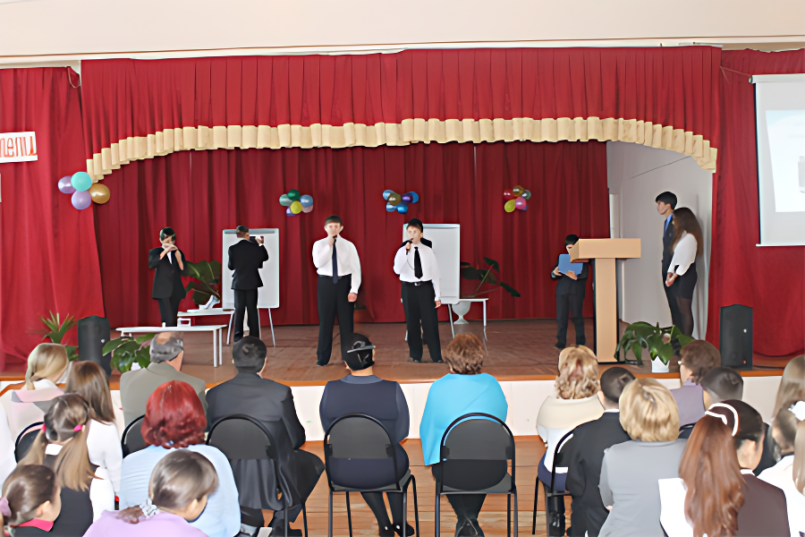 15-ти летие Научного Общества Учащихся "Искатель" Менделеевск. школа №1