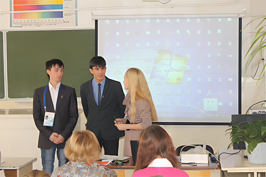 15-ти летие Научного Общества Учащихся "Искатель" Менделеевск. школа №1