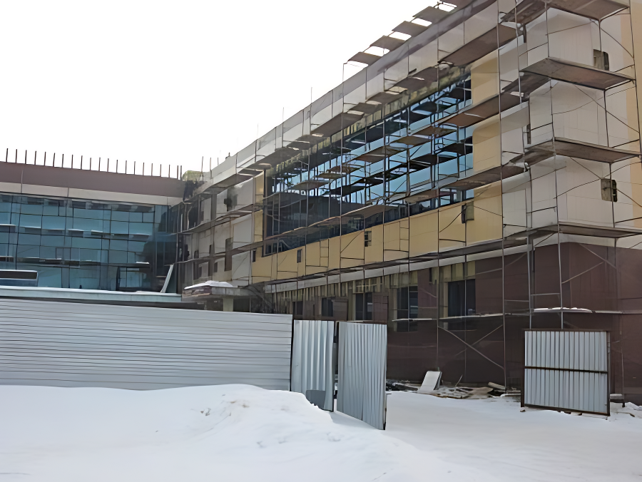 Ремонт ДК им С. Гассара в г. Менделеевске