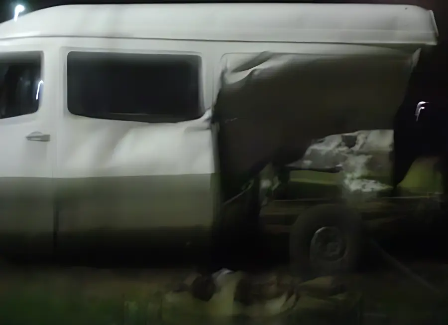 ДТП с пожаром в Менделеевске