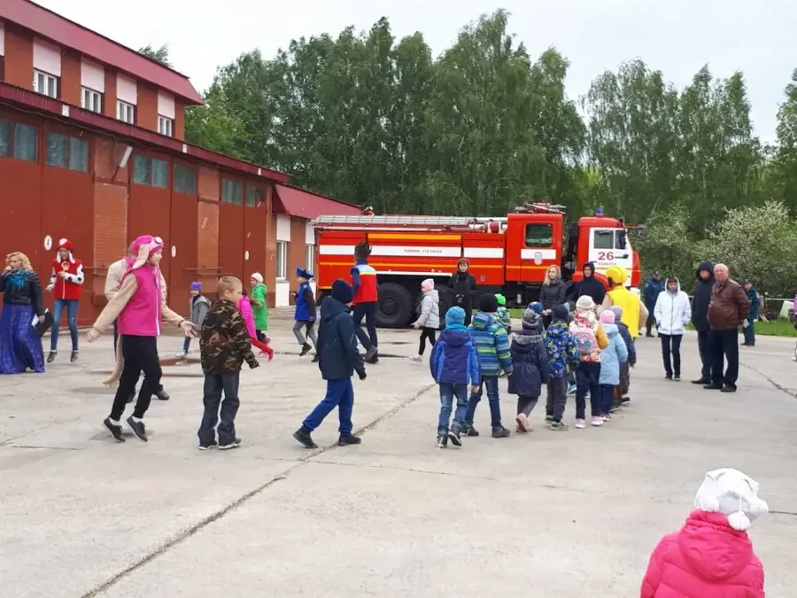 Работники пожарной части №26 провели мероприятие для детей