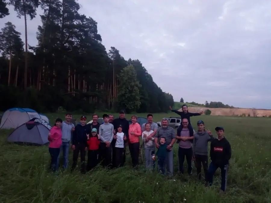 Поход в Кокшан, организованный советом отцов г. Менделеевска